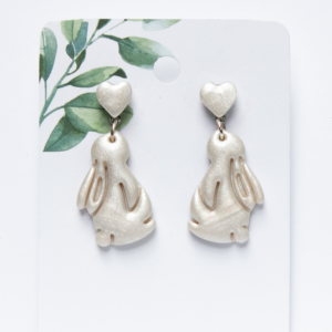 Bunnies - Pearl White